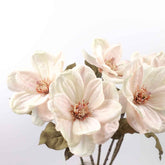 Vintage Style Magnolia Stem 66cmH